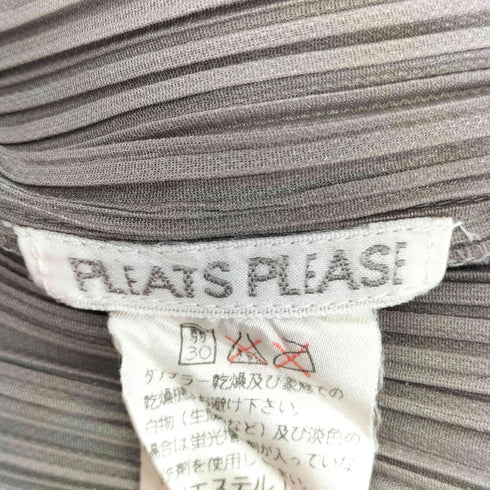 プリーツプリーズイッセイミヤケ PLEATS PLEASE ISSEY MIYAKE プリーツノースリーブシャツ レディース JPN:3