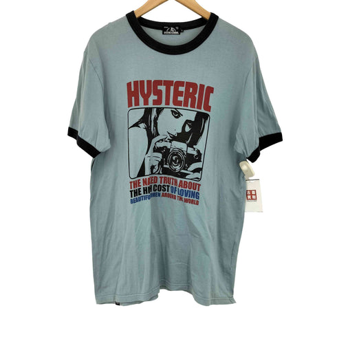 ヒステリックグラマー HYSTERIC GLAMOUR ヒスガール リンガーTシャツ オゾンコミュニティ Y2K メンズ JPN:L
