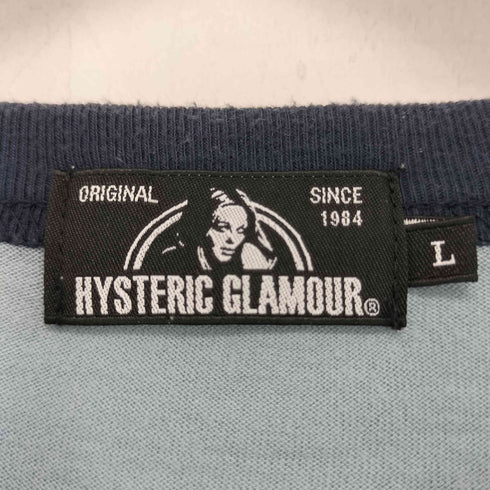 ヒステリックグラマー HYSTERIC GLAMOUR ヒスガール リンガーTシャツ オゾンコミュニティ Y2K メンズ JPN:L