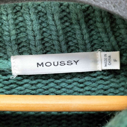 マウジー moussy LAYERED SLEEVE ミニドレス レディース FREE