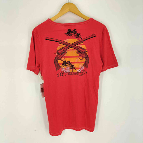ロアー roar Y2K 二丁拳銃 クルーネックTシャツ メンズ JPN:3