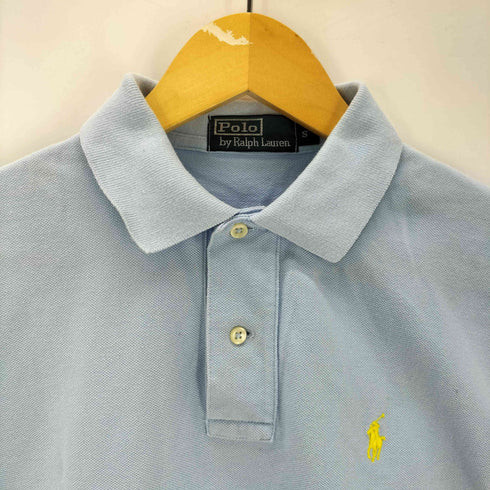 ポロバイラルフローレン Polo by RALPH LAUREN ポニー刺繍 半袖ポロシャツ メンズ import:S