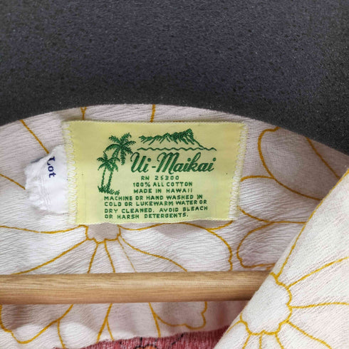 UI-MAIKAI アロハシャツ MADE IN HAWAI メンズ