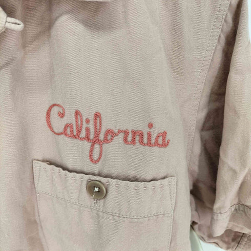 フラットヘッド FLAT HEAD Cadillac Ranch チェーンステッチ ボウリングシャツ メンズ US:34