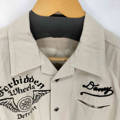 WEST RIDE S/S オープンカラーシャツ ウエスタン メンズ US:34
