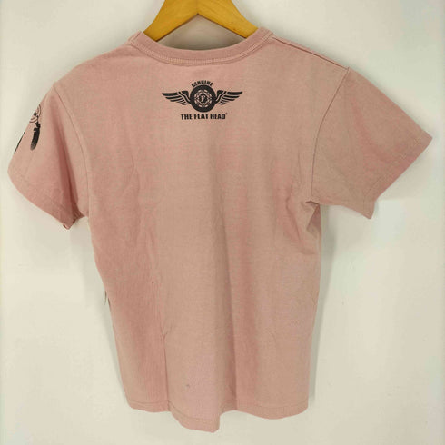 ザフラットヘッド the flat head クルーネックTシャツ メンズ US:36
