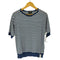 トッドスナイダー TODD SNYDER S/S ボーダーニット メンズ JPN:M