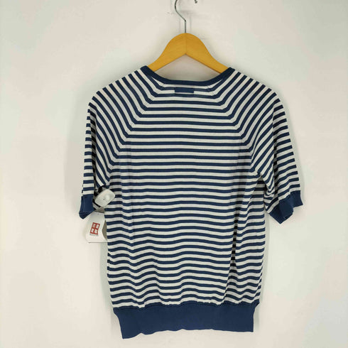 トッドスナイダー TODD SNYDER S/S ボーダーニット メンズ JPN:M