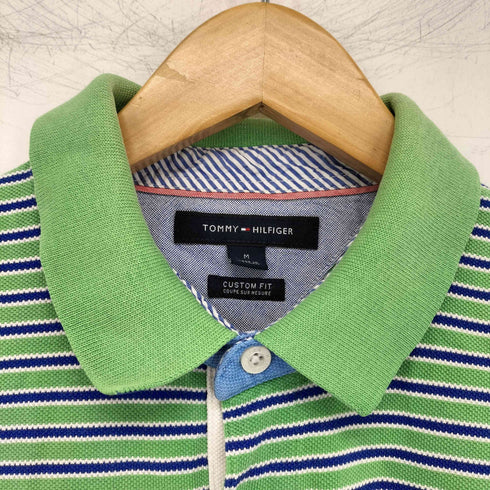 トミーヒルフィガー TOMMY HILFIGER ボーダーポロシャツ メンズ JPN:M