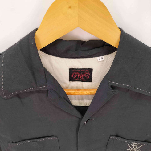 ザフラットヘッド the flat head R.J.B ボウリングシャツ メンズ US:34
