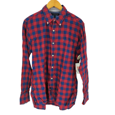 トミーヒルフィガー TOMMY HILFIGER L/Sボタンダウンチェックシャツ メンズ JPN:L
