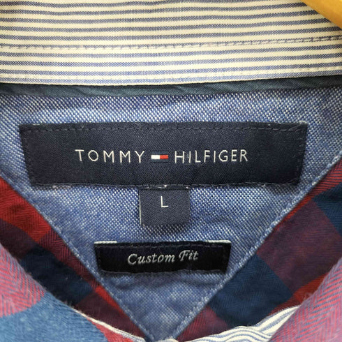 トミーヒルフィガー TOMMY HILFIGER L/Sボタンダウンチェックシャツ メンズ JPN:L