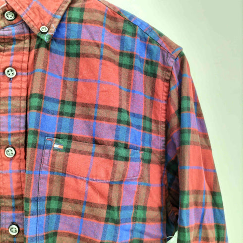 トミーヒルフィガー TOMMY HILFIGER L/Sボタンダウンチェックシャツ メンズ JPN:S