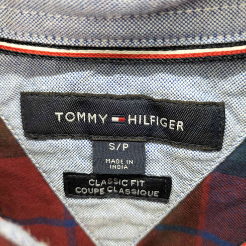 トミーヒルフィガー TOMMY HILFIGER L/Sボタンダウンチェックシャツ メンズ JPN:S