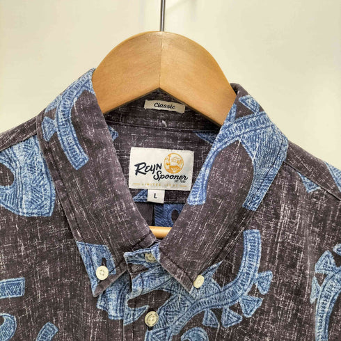 レインスプーナー Reyn Spooner Makau Classic Button Down プルオーバーシャツ メンズ import:L
