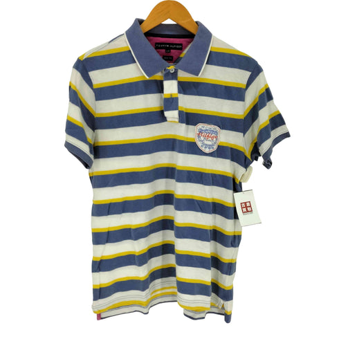 トミーヒルフィガー TOMMY HILFIGER ボーダーポロシャツ メンズ JPN:S