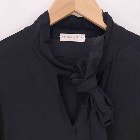ロベルトコリーナ ROBERTO COLLINA イタリア製 ネックストラップ ワンピース レディース import:M