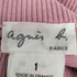 アニエスベー agnes b. PARIS フランス製 コットン タートルネック ニット レディース 1