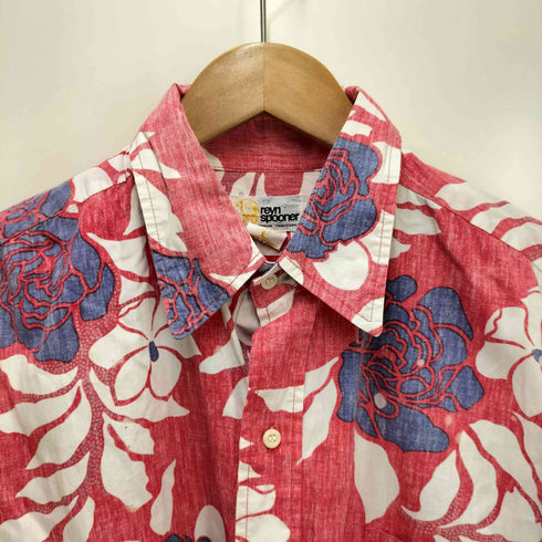 レインスプーナー Reyn Spooner 70-80S 金タグ S/S アロハシャツ メンズ import:L