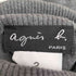 アニエスベー agnes b. PARIS フランス製 コットン タートルネック ニット レディース 2