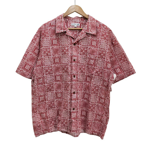 ユニクロ UNIQLO 総柄アロハシャツ メンズ JPN:XL