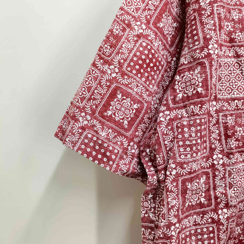 ユニクロ UNIQLO 総柄アロハシャツ メンズ JPN:XL
