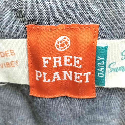 FREE PLANET VACAY SPIRIT アロハシャツ メンズ import:L