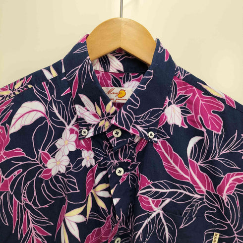 マンゴ MANGO アロハシャツ メンズ LL