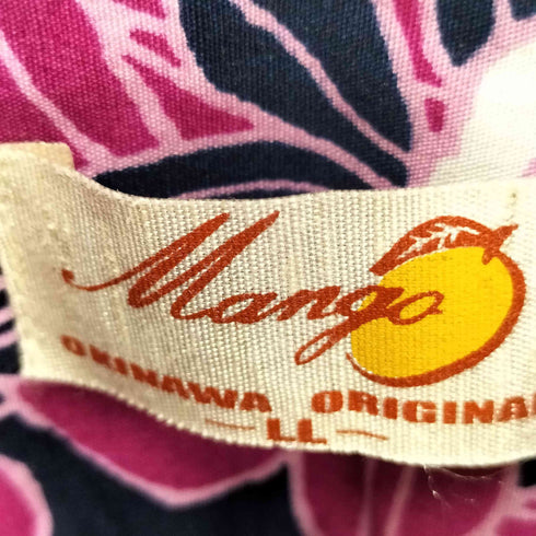 マンゴ MANGO アロハシャツ メンズ LL