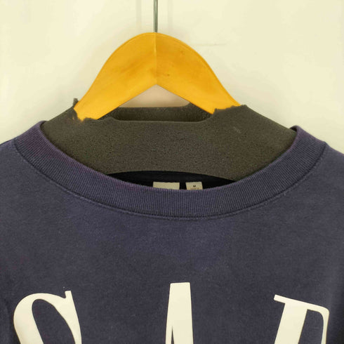 ギャップ Gap GAP WEDGE P NAVY UNIFORM ロゴスウェット レディース JPN:M