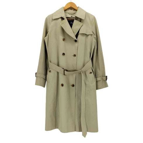 バーバリーロンドン BURBERRY LONDON ノバチェックライナー付き 裏地ノバチェック コットンギャバジン トレンチコート レディース 40