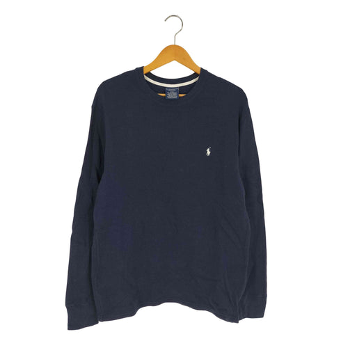 ポロラルフローレン POLO RALPH LAUREN SLEEP WEAR スモールポニー刺繍 サーマル カットソー メンズ import:L