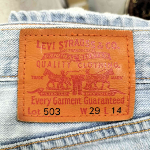 リーバイス Levis 00S 503デニムショーツ メンズ 29/14