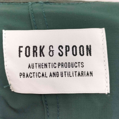 フォークアンドスプーン FORK&SPOON ミリタリーフーディーコート レディース ONE SIZE