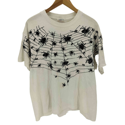 ヘフト HEF-T 80~90s USA製 TEE JAYS シングルステッチ スパイダーTシャツ メンズ XL