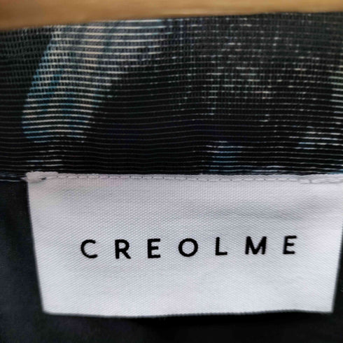 クレオルム CREOLME アートプリントプリーツスカート レディース S