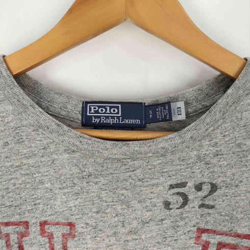 ポロバイラルフローレン Polo by RALPH LAUREN U OF P クルーネック プリントTシャツ メンズ import:S