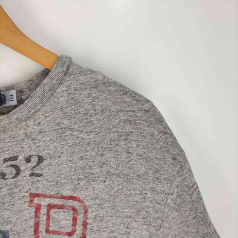 ポロバイラルフローレン Polo by RALPH LAUREN U OF P クルーネック プリントTシャツ メンズ import:S