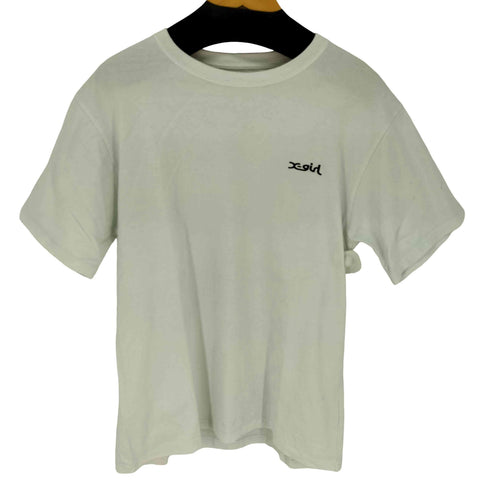 エックスガール X-girl VERTICAL WORD LOGO S/S TEE レディース JPN:M