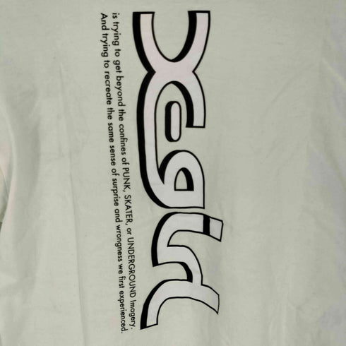 エックスガール X-girl VERTICAL WORD LOGO S/S TEE レディース JPN:M