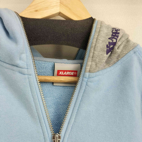 エクストララージ XLARGE S/S スウェットダブルジップアップパーカー メンズ JPN:M
