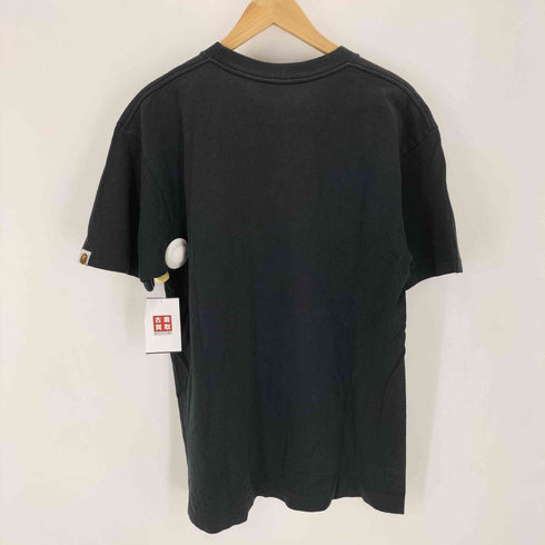 アベイシングエイプ A BATHING APE 90s 初期タグ サルプリントクルーネックTシャツ メンズ L