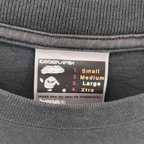 アベイシングエイプ A BATHING APE 90s 初期タグ サルプリントクルーネックTシャツ メンズ L