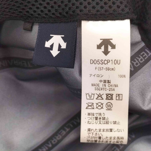 デサント descente GORE-TEX ゴアテックス レインキャップ メンズ FREE