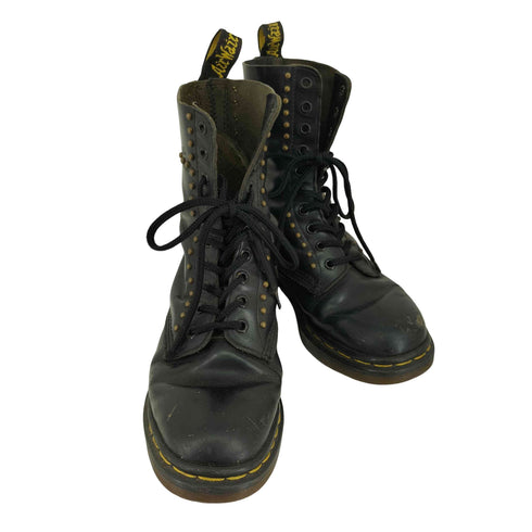 ドクターマーチン Dr.Martens スタッズデザイン 10ホールブーツ レディース