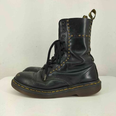 ドクターマーチン Dr.Martens スタッズデザイン 10ホールブーツ レディース
