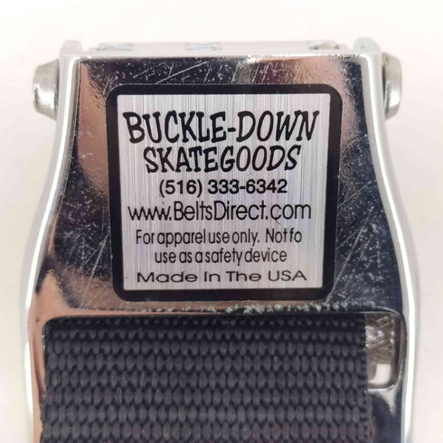 BUCKLE-DOWN USA製 シートベルトデザイン ウエストベルト メンズ