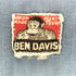 ベンデイビス BEN DAVIS 50s 白タグ hbtショップコート コットンヘリンボーン カットオフ 月桂樹ボタン 比翼 メンズ US:36