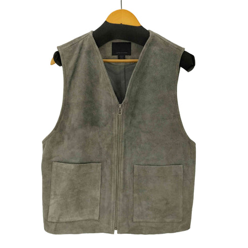 ザラ ZARA RELAXED FIT SUEDE VEST リラックス フィット スエード ベスト メンズ S-M