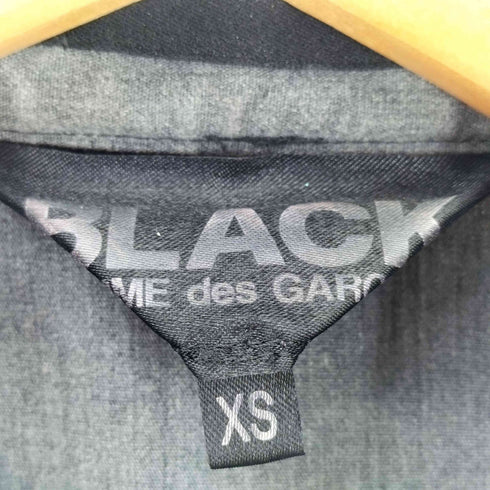 ブラックコムデギャルソン BLACK COMME des GARCONS 2014AW チャイナ長袖シャツ レディース JPN:XS